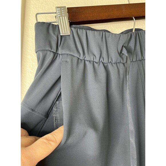 Lululemon Pants Womens Dark Gray-On The Fly Drawstring Pull Size 2 #340 - Picture 4 of 12